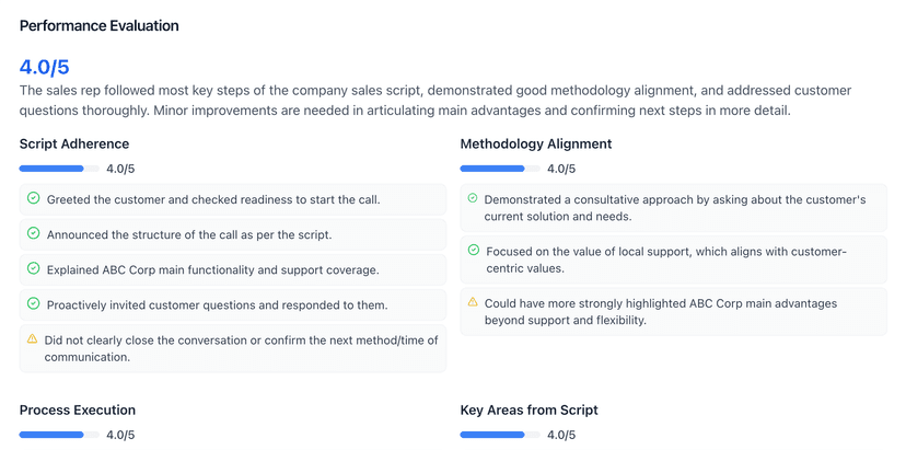 Instant Feedback & Scoring